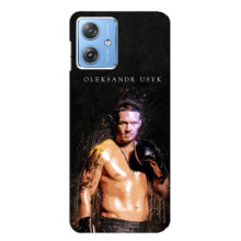 Чехол с картинкой Александр Усик для Motorola MOTO G54 / G54 Power – Чемпион Усик