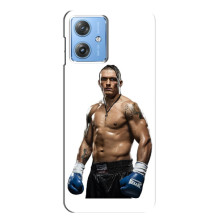 Чехол с картинкой Александр Усик для Motorola MOTO G54 / G54 Power – Усик на белом