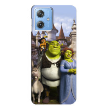 Чехол с мультфильмом Шрек на Motorola MOTO G54 / G54 Power