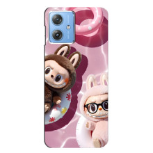 Чохол з Лабубу на Motorola MOTO G54 / G54 Power (Іграшка Лабубу)