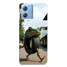 Чехол с мемами тралалело тралала для Motorola MOTO G54 / G54 Power – Бонека амбалабу