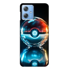 Чехол с Пикачу на Motorola MOTO G54 / G54 Power (Мяч Пикачу)
