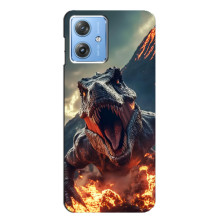 Чехол с картинкой «Хищники» для Motorola MOTO G54 / G54 Power – Динозавр