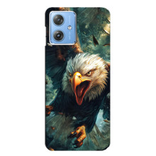 Чехол с картинкой «Хищники» для Motorola MOTO G54 / G54 Power – Орёл