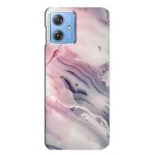 Мраморный чехол на Motorola MOTO G54 / G54 Power (VPrint) (Пурпурный Мрамор)