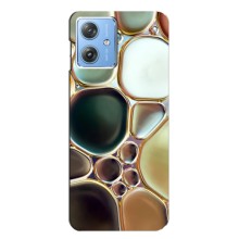 Мраморный чехол на Motorola MOTO G54 / G54 Power (VPrint) (Радужный Мрамор)