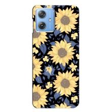 Чехлы с тематикой "ЦВЕТЫ" на Motorola MOTO G54 / G54 Power (красивые цветы)
