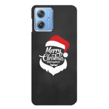 Рождественские Чехлы для Motorola MOTO G54 / G54 Power (VPrint) (Санта Крисмас)