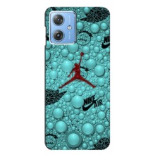 Силиконовый Чехол Nike Air Jordan на Моторола Мото Джи 54 – Джордан Найк