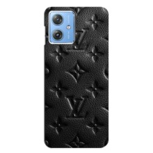 Текстурный Чехол Louis Vuitton для Моторола Мото Джи 54 – Черный ЛВ