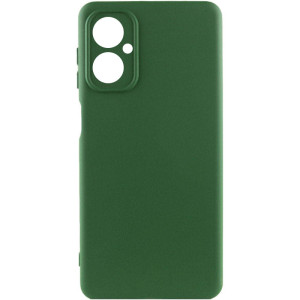 Чехол Silicone Cover Ummi Lakshmi Full Camera (AA) для Motorola Moto G55 5G – Зеленый