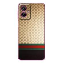 Чохли бренд ГУЧЧІ для Motorola Moto G55 – Фон Гуччі