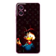 Чехли для Motorola Moto G55 - Скрудж МакДак Louis Vuitton (PREMIUMPrint) (Скрудж з ботліантом)