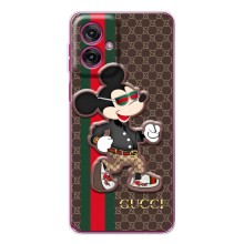Чохли  GUCCI для Мото G55 (AlphaPrint) (Маус Гуччі)