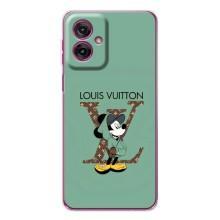 Чохли Луі Вітон для Motorola Moto G55 (AlphaPrint - LOUIS VUITTON) (Міккі Маус LV)