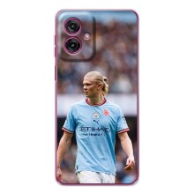 Чохли з футболістом Ерлінг Холанд для Motorola Moto G55 (AlphaPrint) (Ерлинг Холанд)