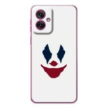 Чехлы с картинкой Джокера на Motorola Moto G55 (Лицо Джокера)