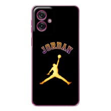 Чохли для Motorola Moto G55 - з картинкою JORDAN (AlphaPrint) (Jordan Gold)