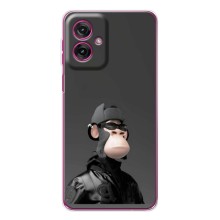 Чохли з Мавпами NFT для Motorola Moto G55 (AlphaPrint) (стильна мавпа NFT)