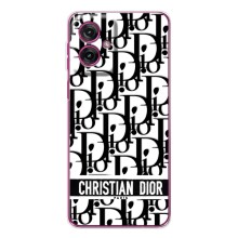 Чехол (Dior, Prada, YSL, Chanel) для Motorola Moto G55 (Christian Dior)