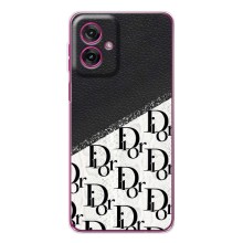 Чехол (Dior, Prada, YSL, Chanel) для Motorola Moto G55 (Диор)
