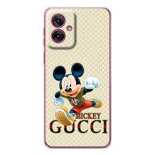 Чохол Disney Mouse Motorola Moto G55 (PREMIUMPrint) (Mikki Gucci)