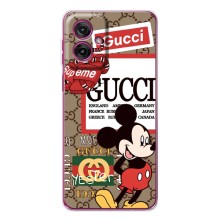 Чохол Disney Mouse Motorola Moto G55 (PREMIUMPrint) (Стильний Міккі)