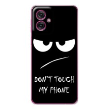 Чохол для Мото G55 - (AlphaPrint) з принтом (ТОП продажів) (Dont Touch)
