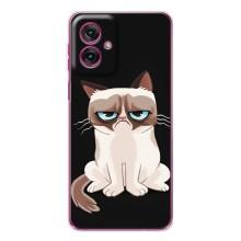 Чохол на тематику: Коти для Motorola Moto G55 – Погляд кота