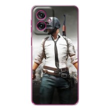 Чеjхол PUBG для Мото G55 (AlphaPrint) (Пабг мен)