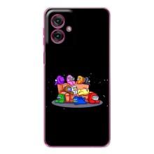 Чохли Амонг Ас для Motorola Moto G55 (AlphaPrint) (Амонг-ас)
