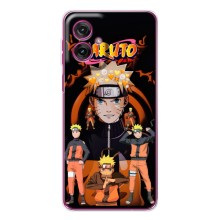Чехлы с принтом Наруто на Motorola Moto G55 (Naruto герой)