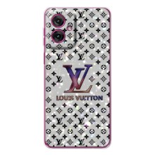 Чохол Стиль Louis Vuitton на Motorola Moto G55 (Яскравий LV)