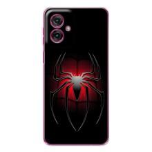 Чехол Супергерой Человека Паука на Motorola Moto G55 – Паук