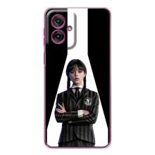 Чохли Венсдей на Motorola Moto G55 Уенсдей (AlphaPrint) (W-Wednesday)