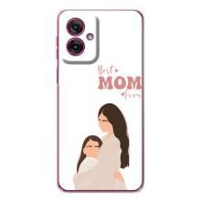 Чехлы для мамы на Motorola Moto G55 (Мама дочери)
