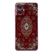 Чехол с принтом Ковер для Motorola Moto G55 – Красный ковер