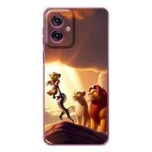 Чехол Король лев на Мото G55 (Рождение Симбы)