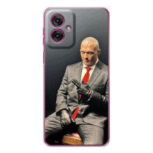 Чехол с картинкой Александр Усик для Motorola Moto G55 – Усик (Хитман)