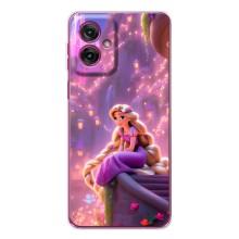 Чехол Рапунцель для Motorola Moto G55 – Рапунцель в замке