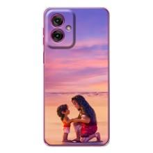 Чехол с мультфильмом Моана Motorola Moto G55 (Моана и Симеа)