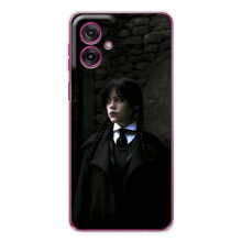 Чехол с дизайном Венздей 2 на Motorola Moto G55 – Уэнсдей в костюме