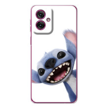 Чехол с принтом Стич на Motorola Moto G55 (Стич)