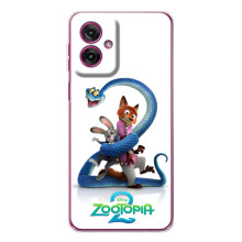 Чехол Зоотрополіс на Motorola Moto G55