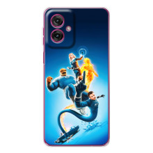 Чехол с принтом Фантастическая четверка для Motorola Moto G55 – Фантастическая четверка