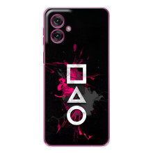 Чехол Гра в кальмара для Motorola Moto G55 – Ранги