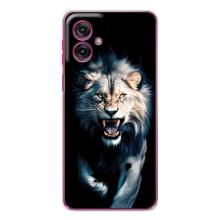 Чехол с картинкой «Хищники» для Motorola Moto G55 – Лев