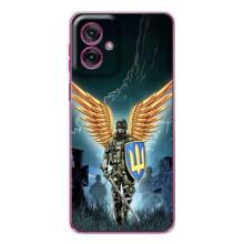 Патриотический Чехол для Motorola Moto G55 – ЗСУ з крильями