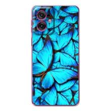 Силіконовий бампер з картинкою звірів для Motorola Moto G55 (Крила метеликів)