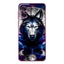 Захисні чохли для Мото G55 (AlphaPrint) (ХІТ продаж) ВОВК (Вовк)